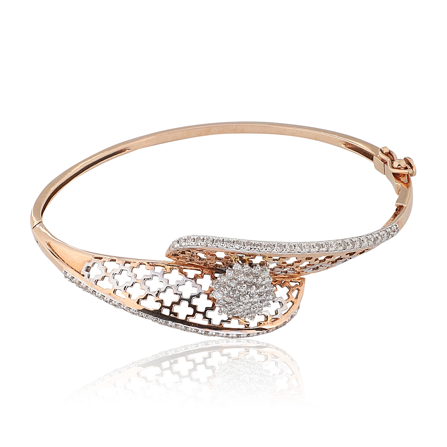 Buy Pearly Dangle Diamond Bracelet Online | CaratLane
